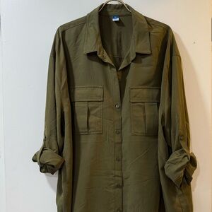 Olive Green Women’s blouse